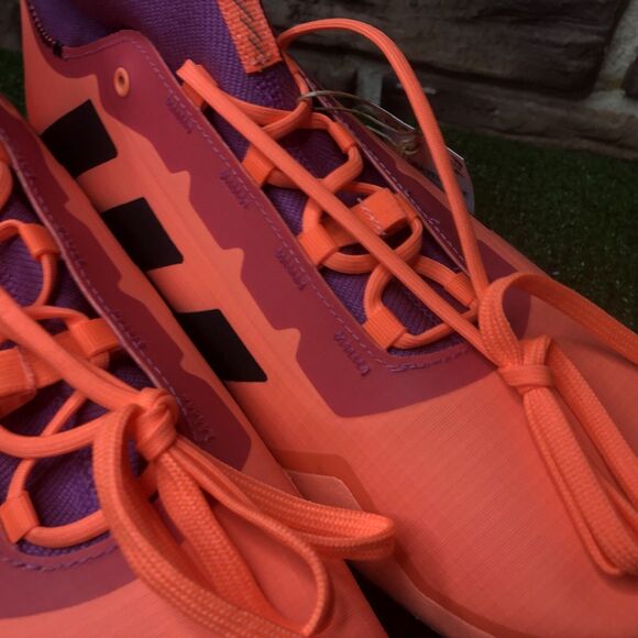 Adidas The Gravel Cycling Shoes Size 14 US Men’s Orange Purple Style GX1665 - Picture 4 of 11